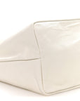 X PEANUTS Goyardine Reversible Anjou GM White