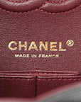 Caviar Quilted Small Double Flap Black