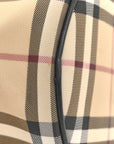 Nova Check Barrel Bag Black