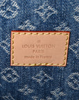 Denim Monogram New LV Remix Keepall Bandouliere 45 Blue