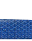 Goyardine Richelieu Wallet Sky Blue