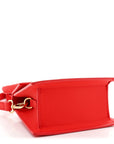 Rubberized Calfskin Le Chiquito Moyen Red