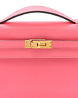 Swift Kelly Pochette Clutch Rose Azalee