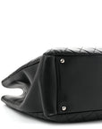 Caviar Quilted XL Grand Shopping Tote GST Black