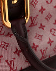 Mini Monogram Alma Long Cherry