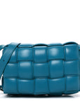 Nappa Maxi Intreccio Padded Cassette Crossbody Bag Blaster