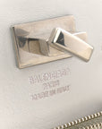 Smooth Calfskin Mini Bel Air Carry All Bag White