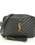 Calfskin Matelasse Monogram Lou Camera Bag Storm