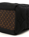Econyl Monogram Pillow Giant Onthego MM Black