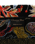 Canvas Zodiac Fantastico Embroidered Medium Book Tote Black Multicolor