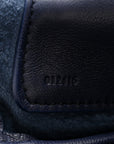 Nappa Small Squeeze Bag Abyss Blue