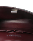 Caviar Quilted Small Double Flap Black