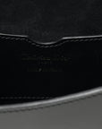 Box Calfskin Medium Bobby Flap Black