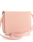 Smooth Calfskin Medium Classic Box Flap Bag Pink
