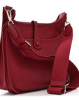 Taurillon Clemence EVELYNE III PM Rouge Grenat