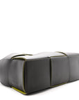 Nappa Maxi Intrecciato Medium Arco Tote Fondant Kiwi