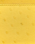 Ostrich Mini Sac Roulis Jaune Citron