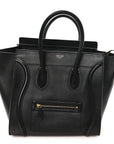 Smooth Calfskin Mini Luggage Black