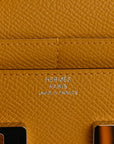 Epsom Constance Compact Passant Wallet Jaune Ambre