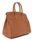 Togo Birkin 30 Gold