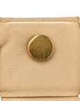 Nappa Maxi Intreccio Padded Cassette Crossbody Bag Porridge
