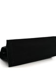 Linen Calfskin Rive Gauche Tote Black