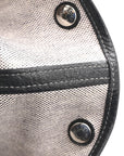 Toile Negonda Garden Party 36 MM Tote Black Ecru