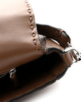 Cuoio Roma Sellerissima Nappa Sintetica Tape Stitch Baguette Fettuccia