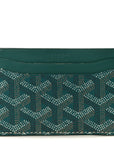 Goyardine Saint Sulpice Card Holder Green