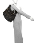 Nylon Quilted Bromley Hobo Brown