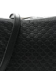 MicroGCCIssima Mini Bree Messenger Bag Black