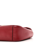 Calfskin Matelasse Small GG Marmont Shoulder Bag Hibiscus Red