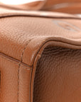 Grained Calfskin Medium The Tote Bag Argan Oil