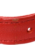 Lambskin Quilted CHNL 19 Waist Bag Red
