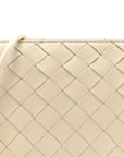 Nappa Intrecciato Concert Pouch Sea Salt