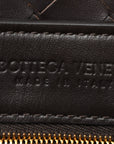 Suede Intrecciato Medium Andiamo Shoulder Bag Fondant