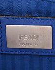 Vitello Elite Petite 2Jours Tote Blue Neon