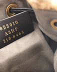 Shearling Vitello Dolce F is FNDI Macro FF 1974 Mini Mon Tresor Bucket Bag Tobacco Black