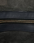 Soft Grained Calfskin Small Belt Cabas Phantom Slate
