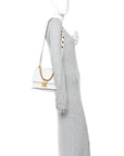 Agnello Old Shine F is FNDI Kan U Shoulder Bag White