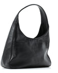 Nappa Mini Triangle Hobo Black