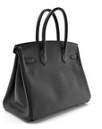 Epsom Birkin 30 Black