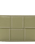 Nappa Maxi Intrecciato Card Holder New Sauge