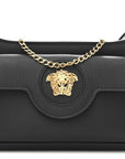 Grained Calfskin La Medusa Mini Bag Black
