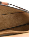 Calfskin Jacquard Mini Gate Dual Bag Tan