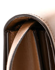 Box Calfskin Medium Classic Box Flap Bag Camel