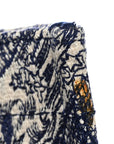 Canvas Embroidered Large D1ORiviera Toile De Jouy Book Tote Blue