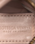 Lambskin Maxi Intrecciato Mini Cassette Camera Bag Macaroon