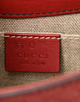 Soft MicroGCCIssima Mini Emily Chain Shoulder Bag Rosso