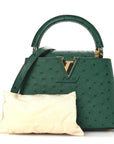Ostrich Capucines Mini Mint